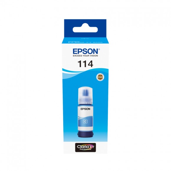 Epson ECOTank Cyan 114 Ink 8550 70ml
